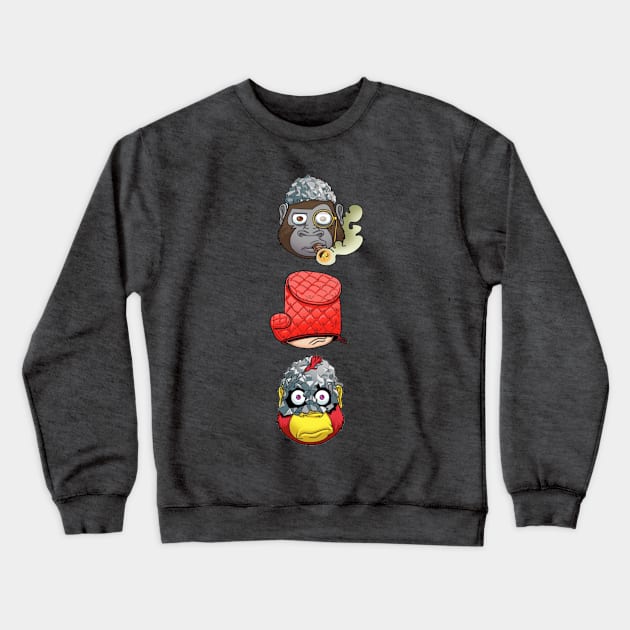 Tinfoil Cunts Crewneck Sweatshirt by Schmeckle